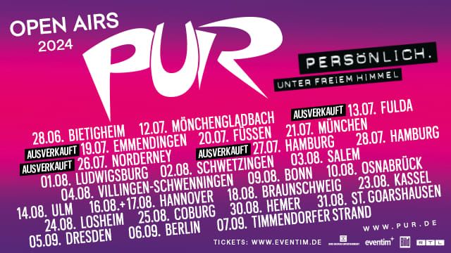 PUR Open Airs 2024 | Fulda