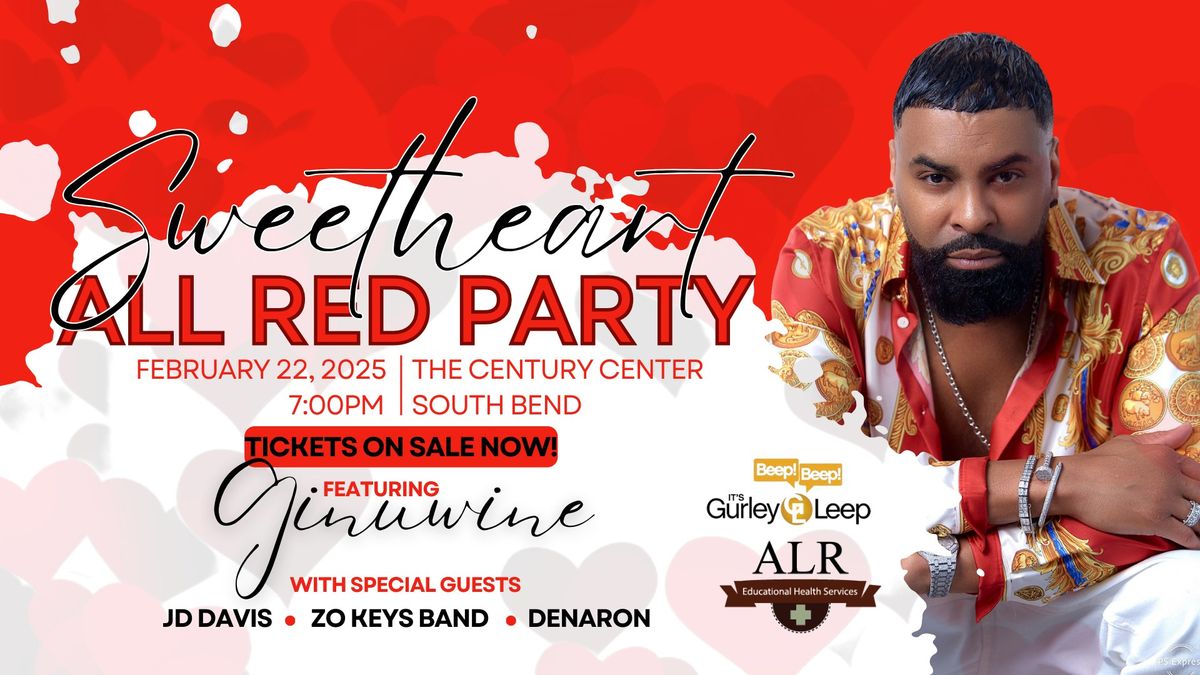 Sweetheart All RED Party - Featuring Ginuwine