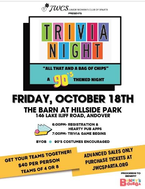 90's Trivia Night