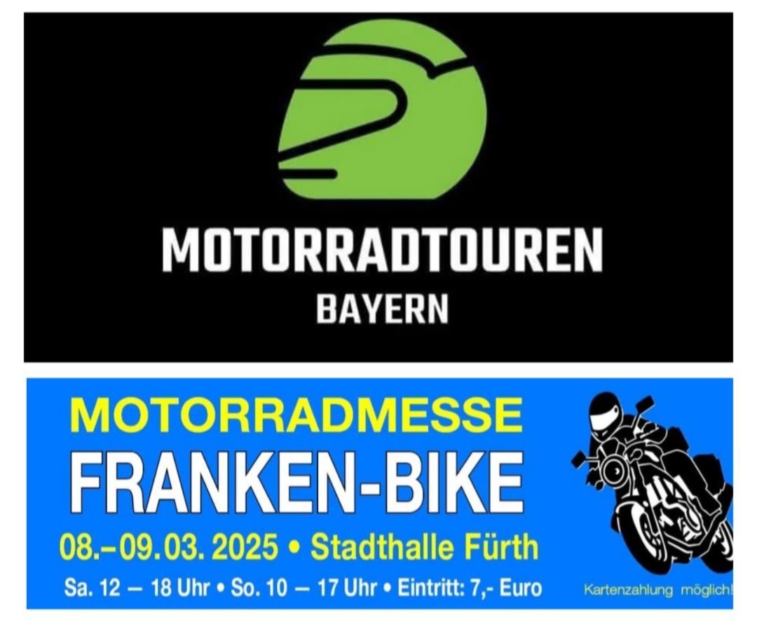 Franken-Bike - Messestand Motorradtouren Bayern 