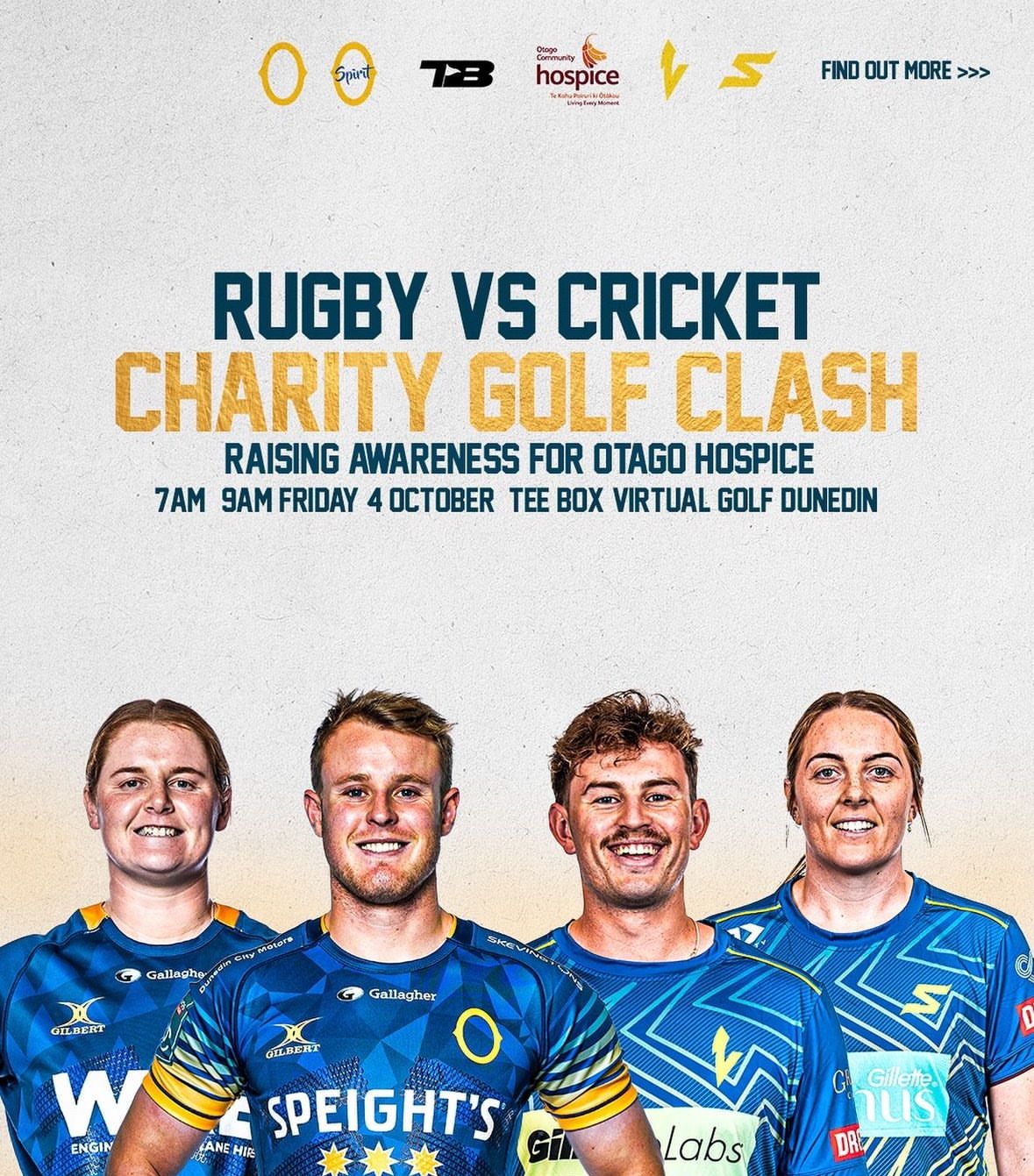 Rugby vs Cricket Charity Golf Clash