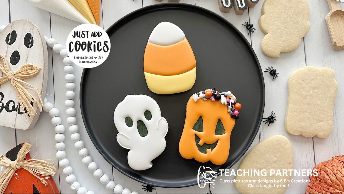 Halloween Cookies with Kiddos