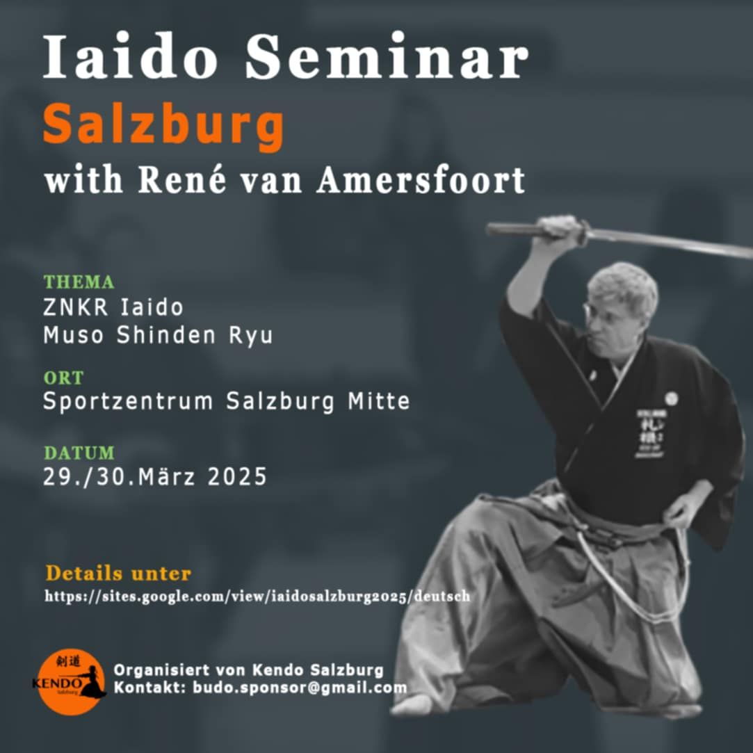 Iaido seminar in Salzburg