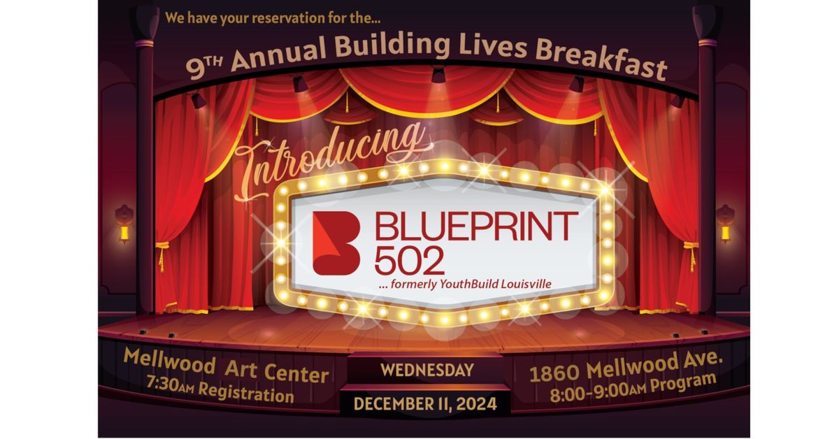 Blueprint 502 9th Annual Building Lives Breakfast