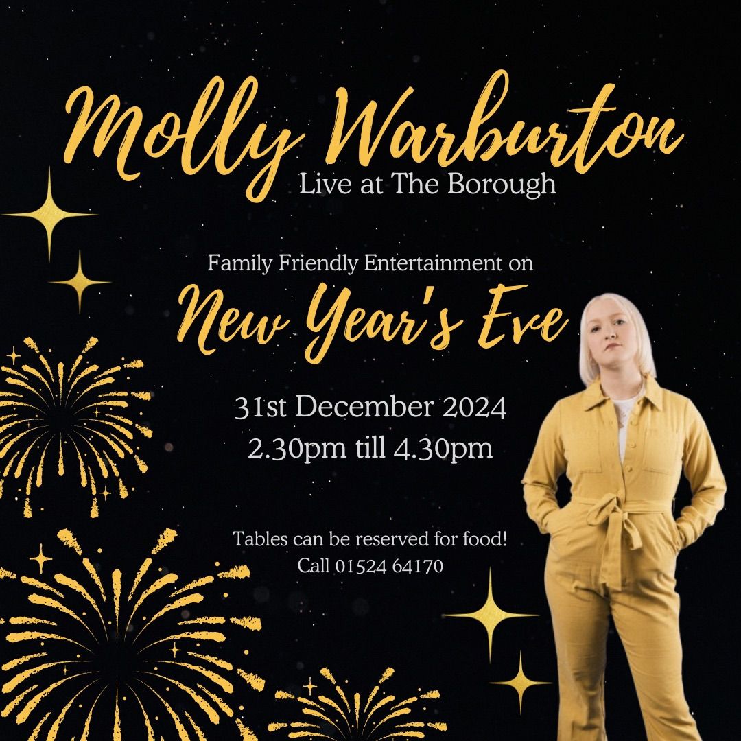 Molly Warburton Live At The Borough - NYE \ud83c\udfa4\ud83e\udd42