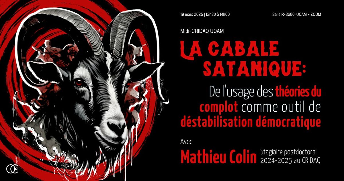 La cabale satanique: de l\u2019usage des th\u00e9ories du complot comme outil de d\u00e9stabilisation d\u00e9mocratique