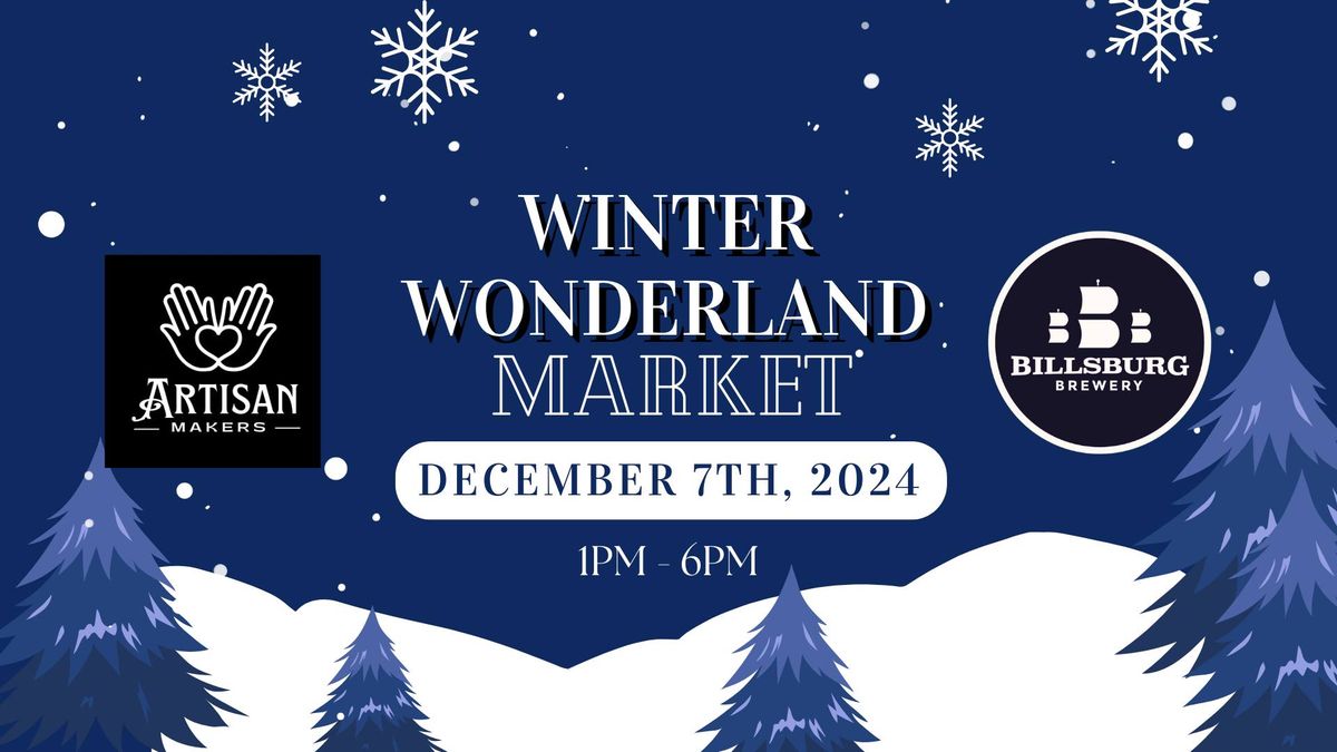 Winter Wonderland Market at Billsburg Brewery