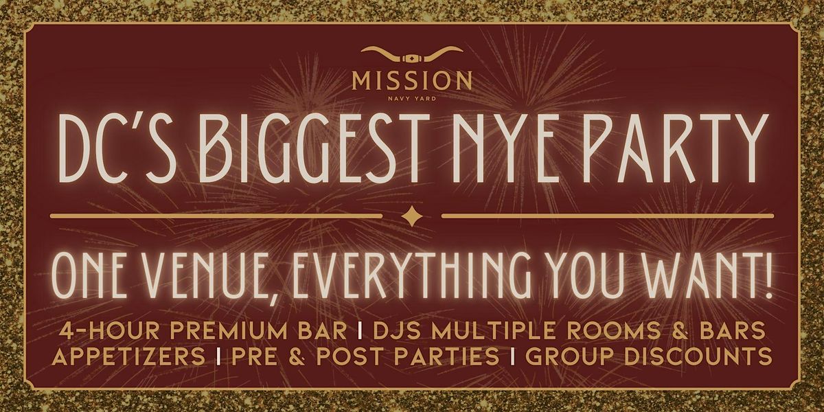 NYE 2026 at Mission Navy Yard