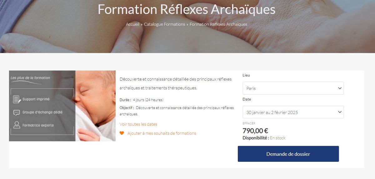 Formation R\u00e9flexes Archa\u00efques