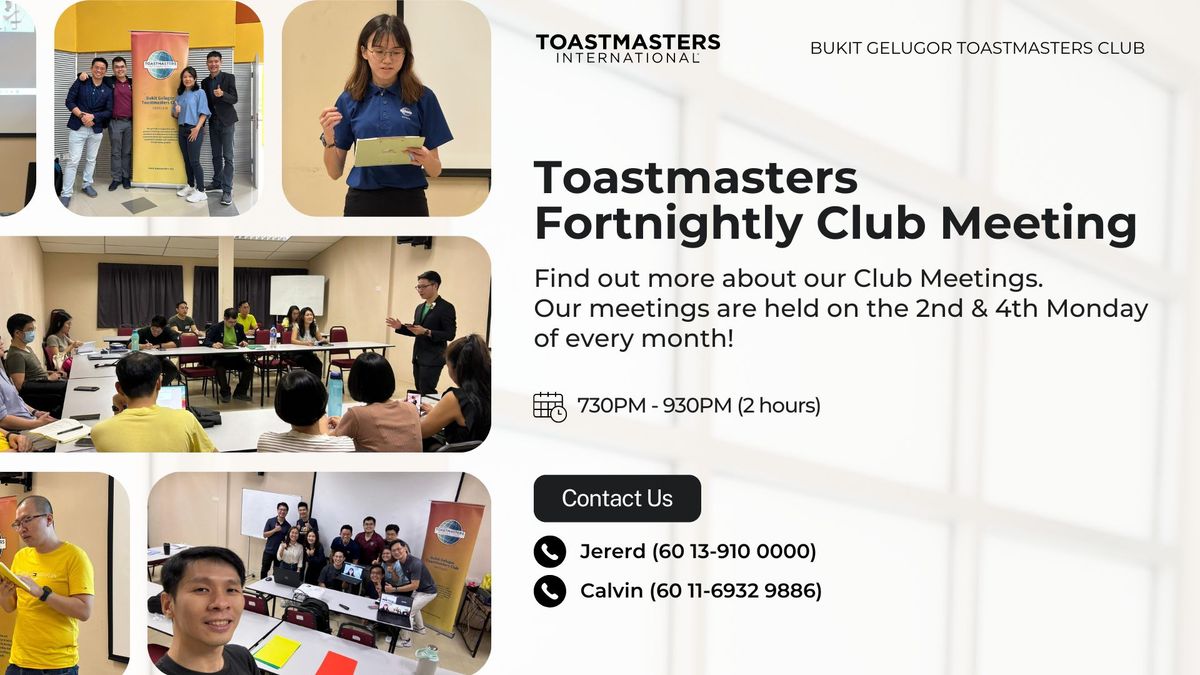 Toastmasters Meeting