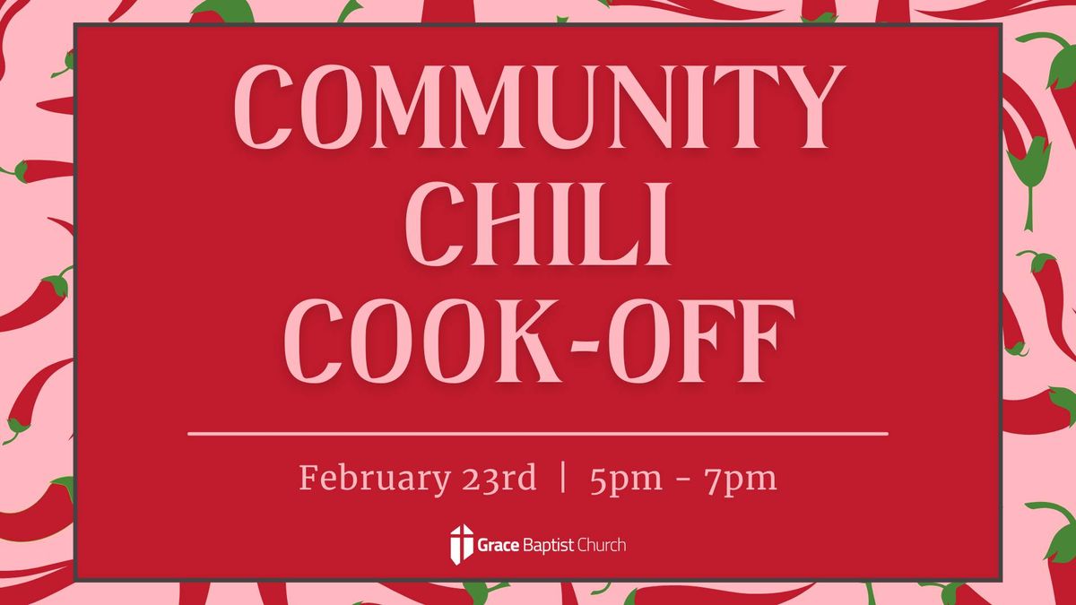 Community Chili Cook-Off