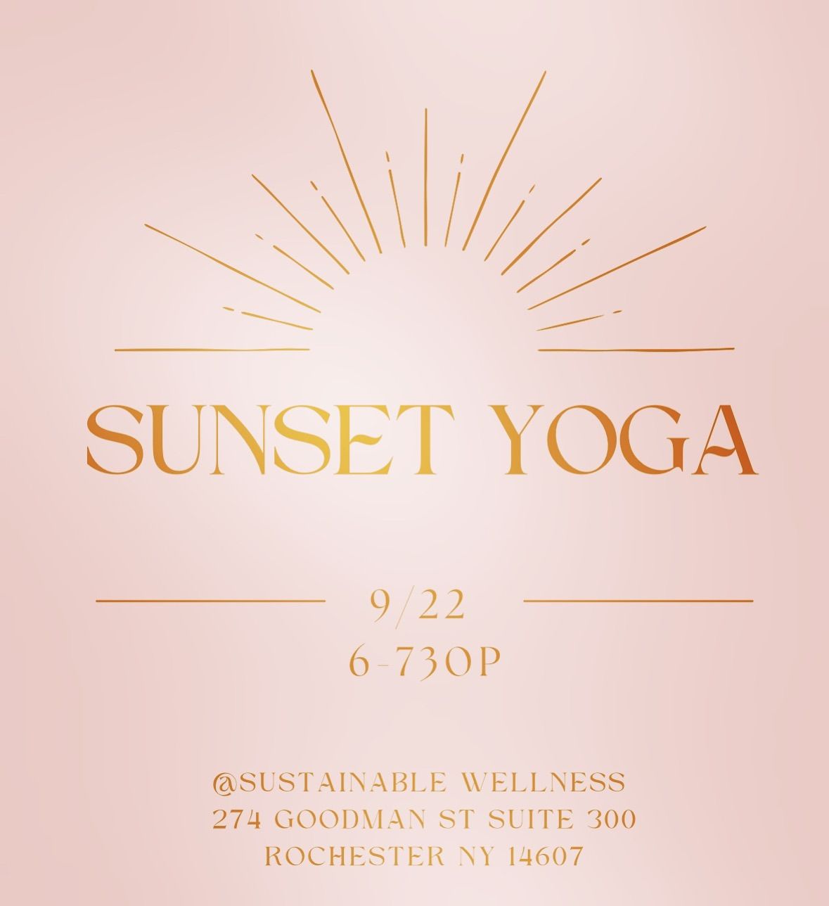 Sunset Yoga (ASL)