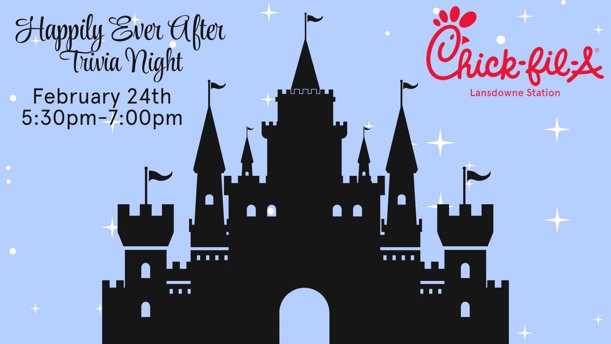 Happily Ever After Trivia Night