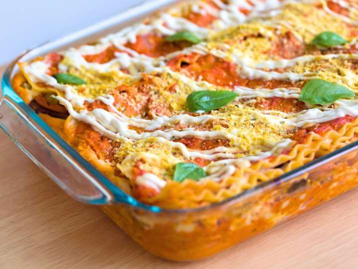 Plant-Based Italian Lasagna\t