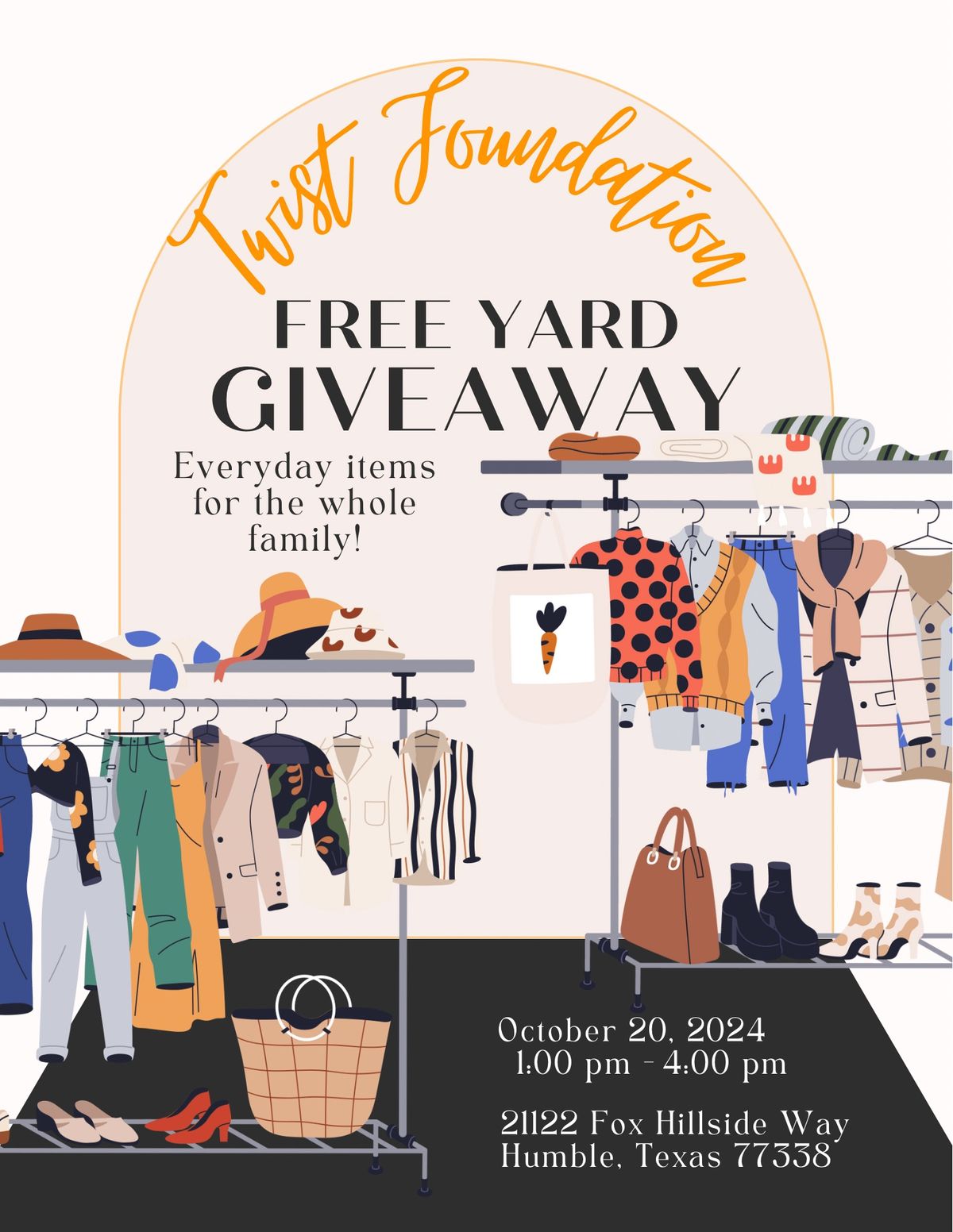 Twist Foundation\u2019s Monthly Free Yard Giveaway 