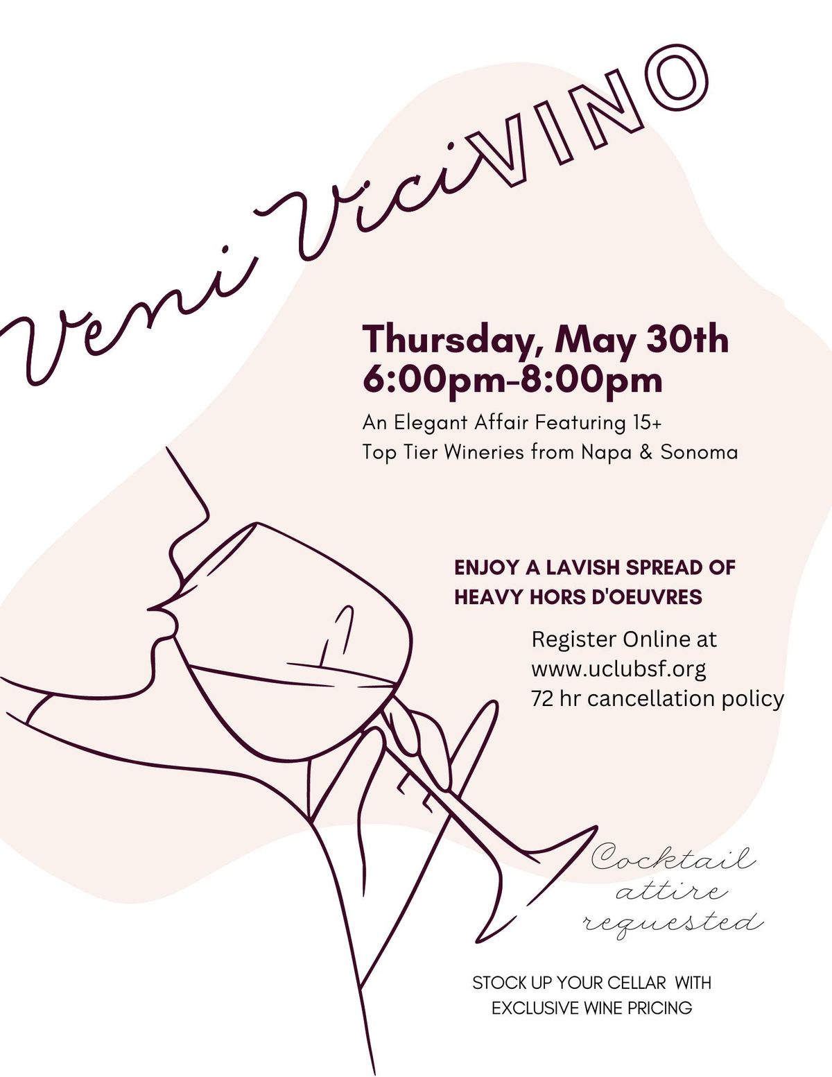 Veni Vici VINO! (for members and invited guests only)