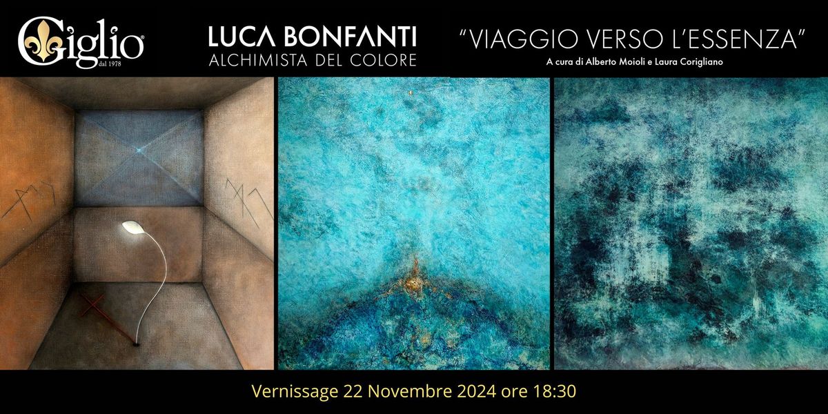 Vernissage mostra di Luca Bonfanti "Verso l'essenza" 