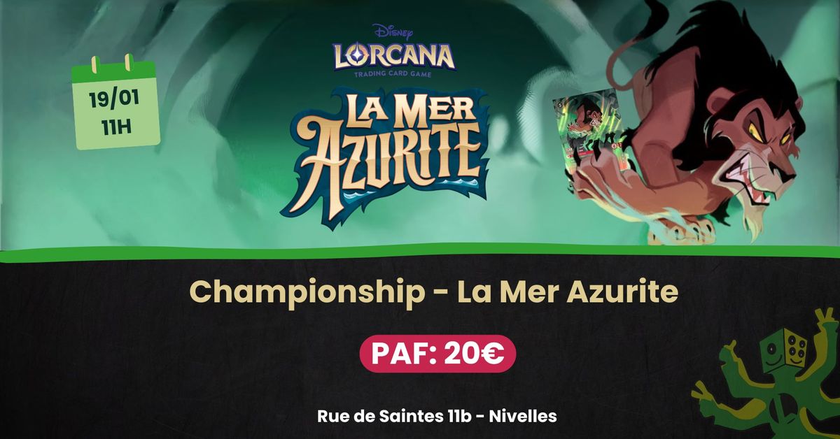 Championship Mer Azurite