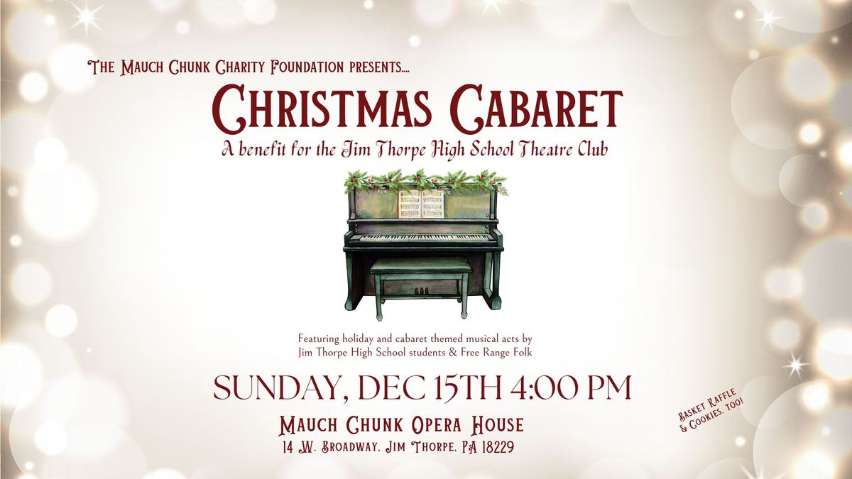 Christmas Cabaret: A Benefit for the JTAHS Theatre Club