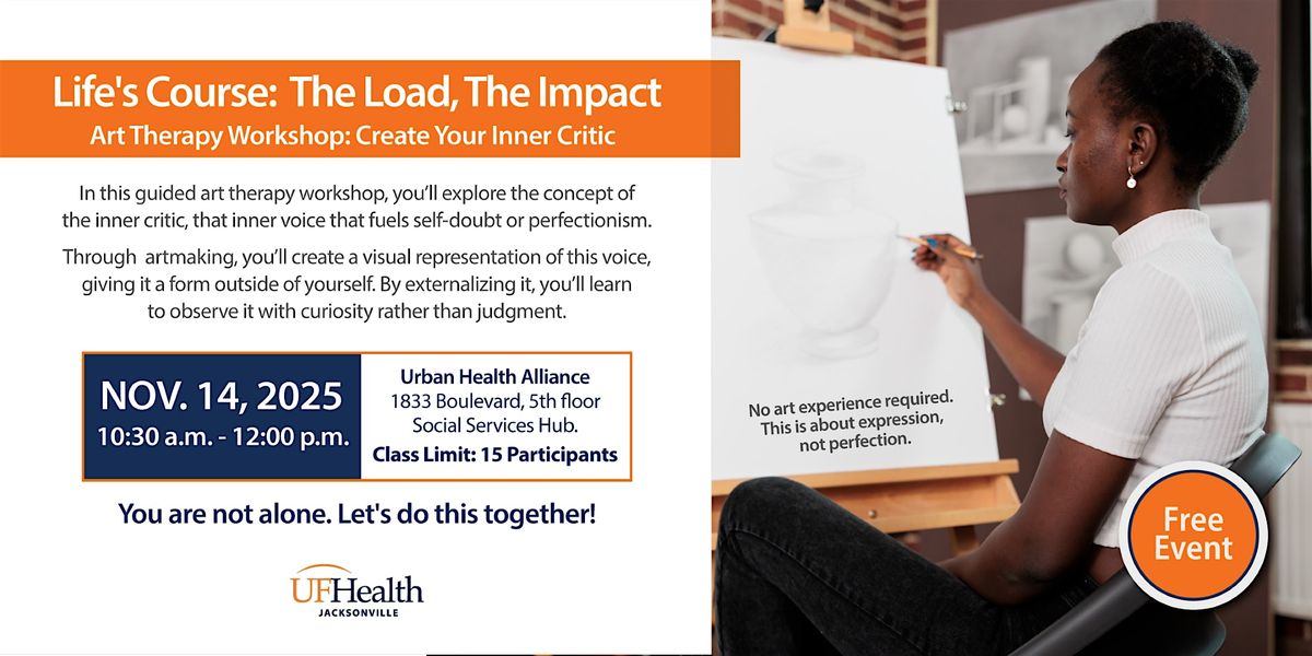 Art Therapy Workshop: Transform Your Inner Critic into your Supporter