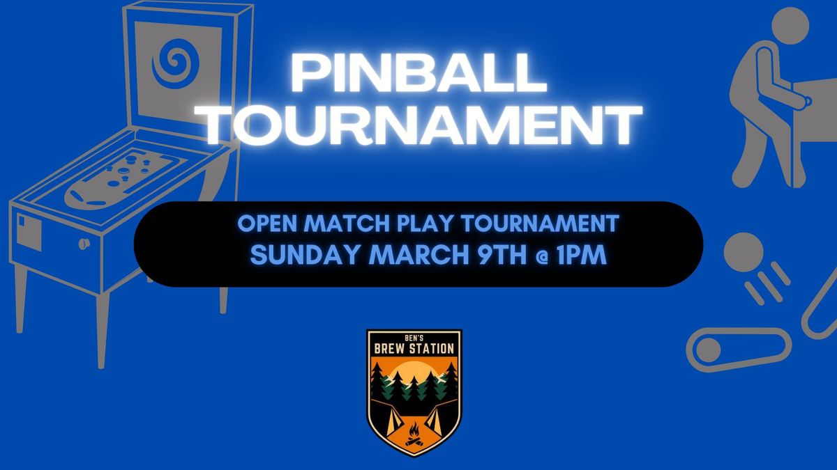 Open Match Play Pinball Tournament