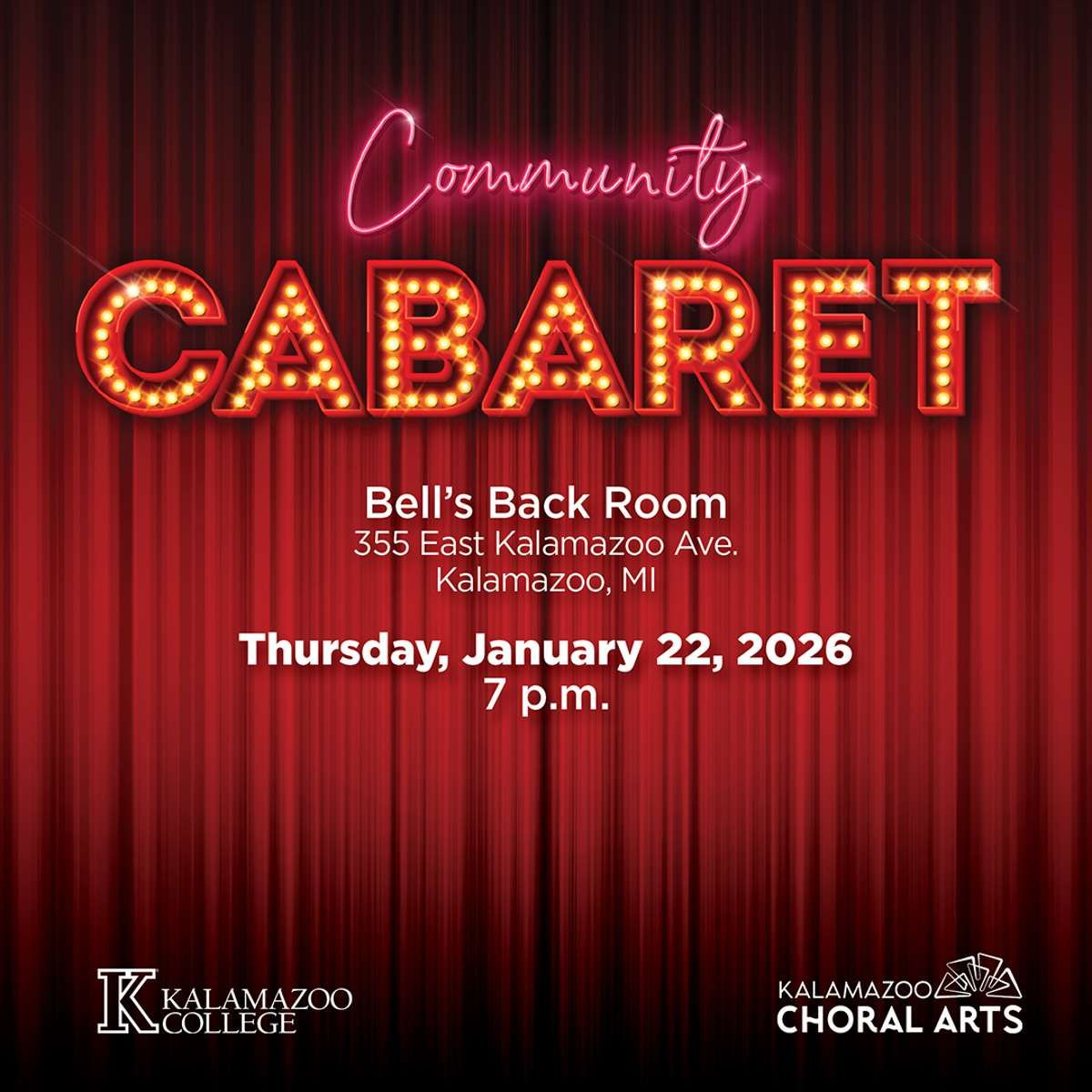 Kalamazoo Choral Arts: Cabaret