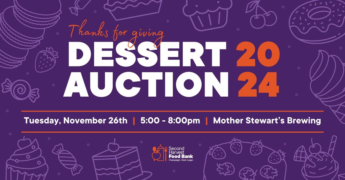 2024 Thanks for Giving Dessert Auction