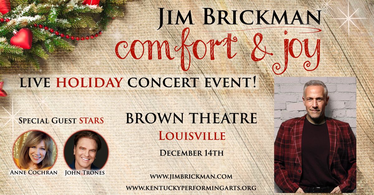 Louisville - Jim Brickman Comfort & Joy LIVE In Concert!