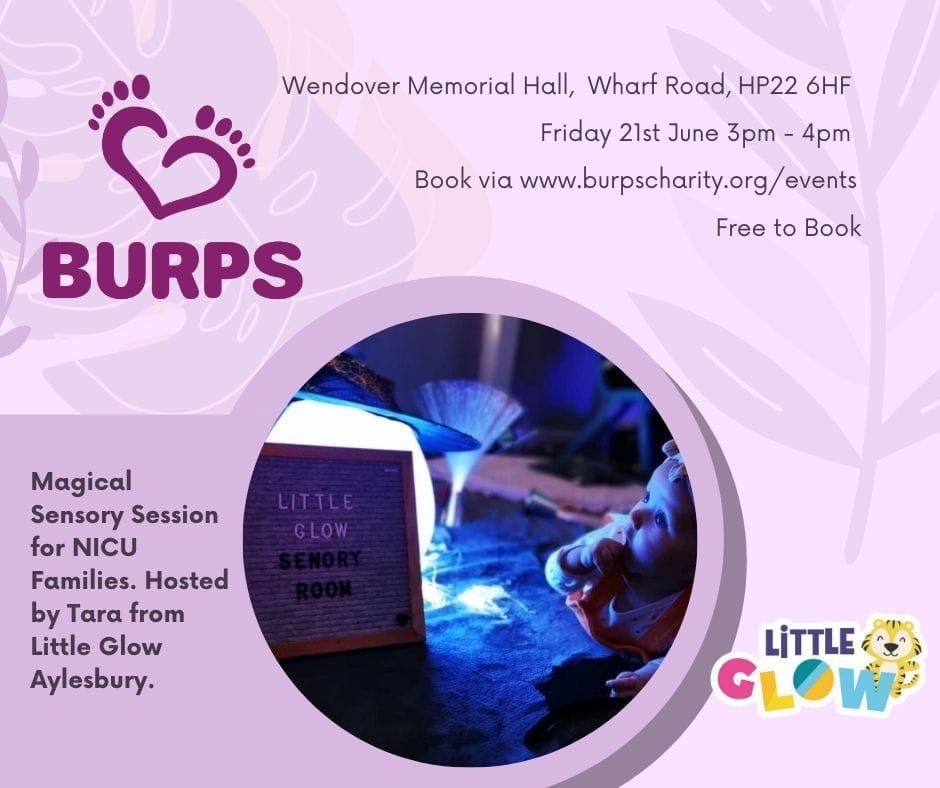 NICU magical Sensory Session with Little Glow Aylesbury 