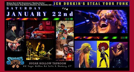 Jen Durkin's Steal Your Funk debuts at Sugar Hollow Taproom