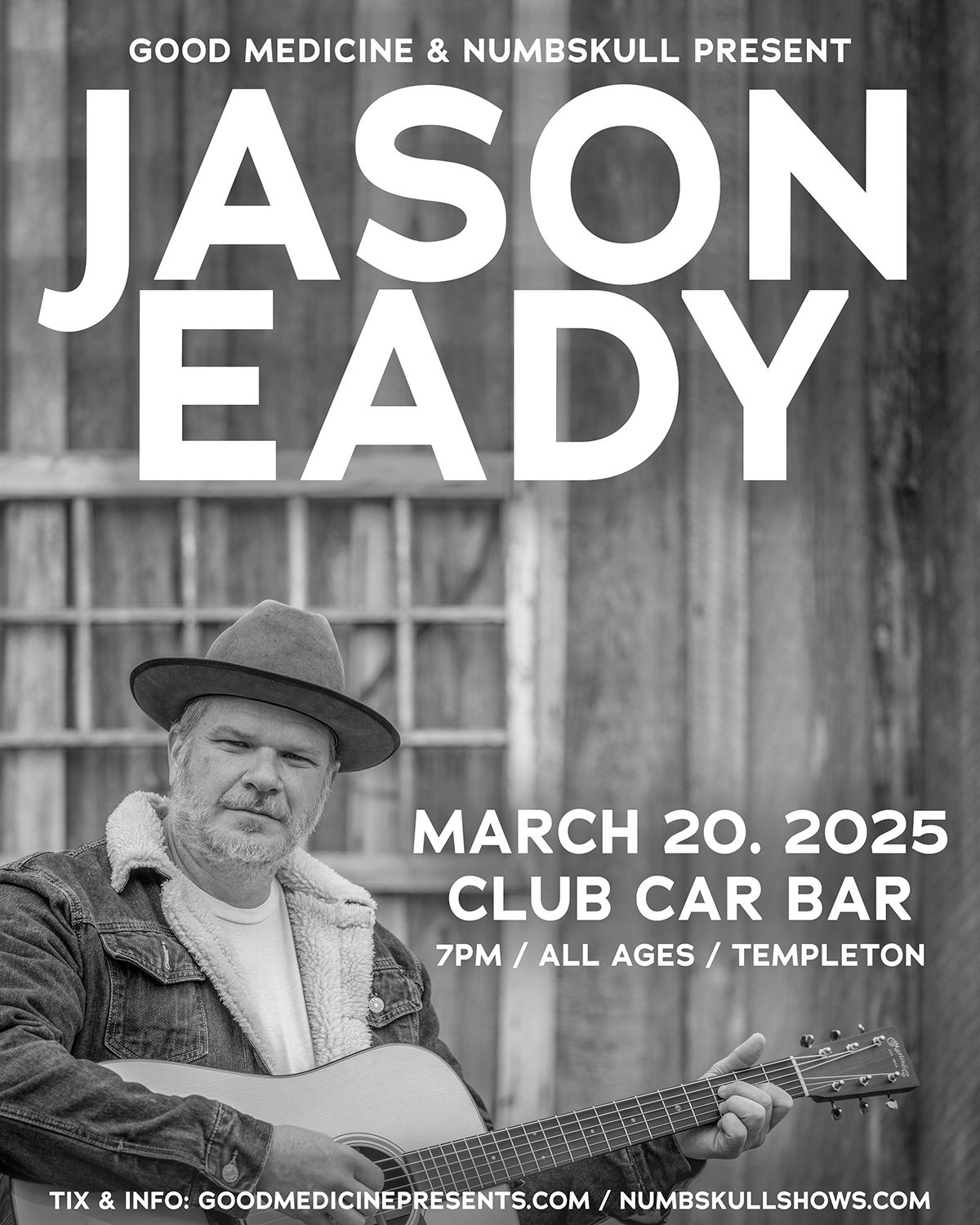 Jason Eady at Club Car Bar