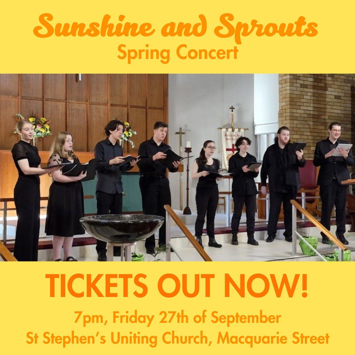 Sunshine and Sprouts - Spring Concert