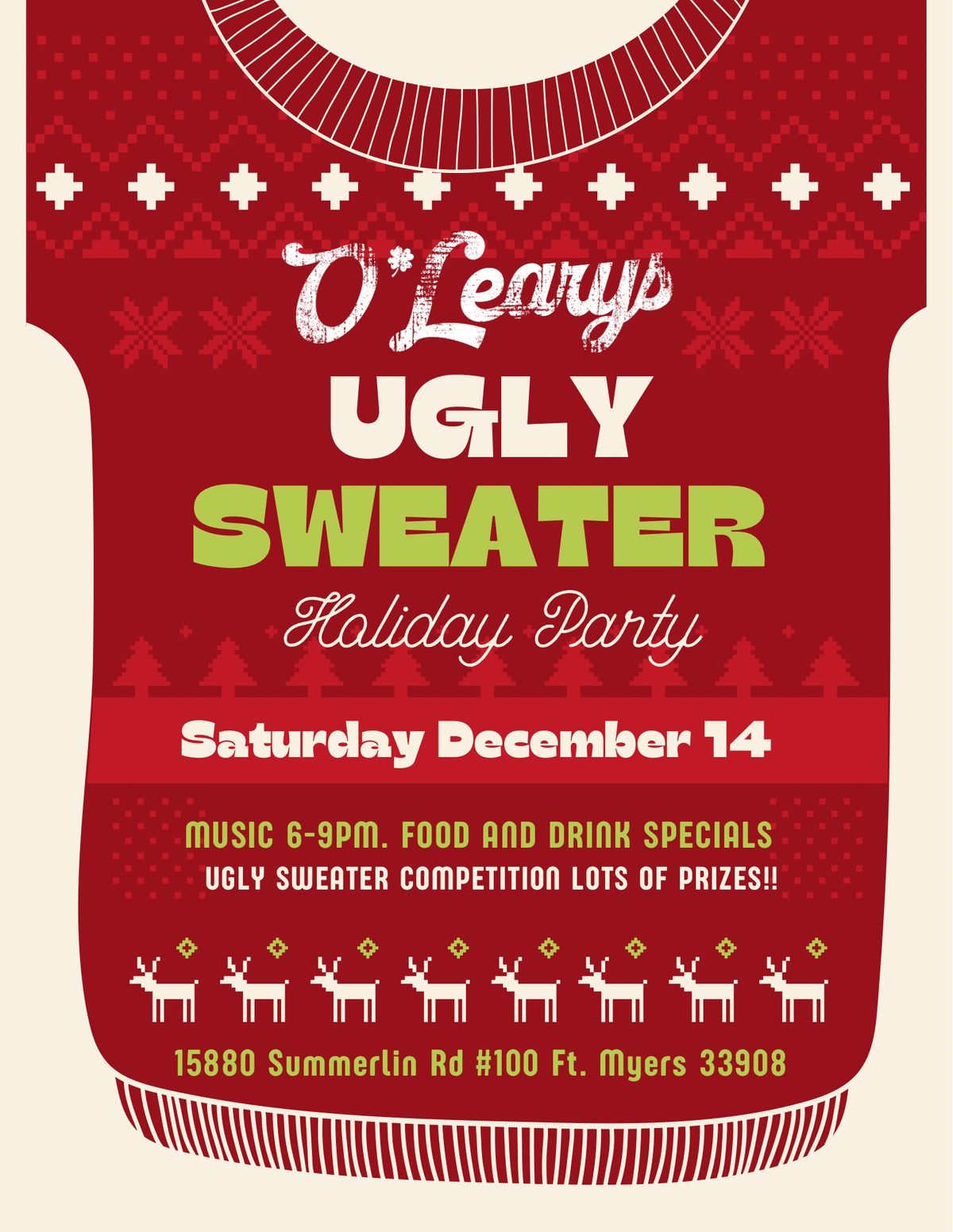 Ugly Sweater Party