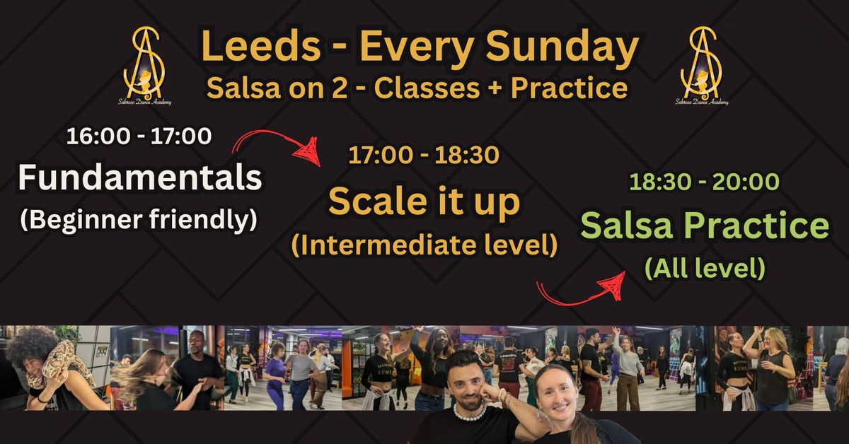 Weekly Salsa Classes on Sunday by Sabroso Academy