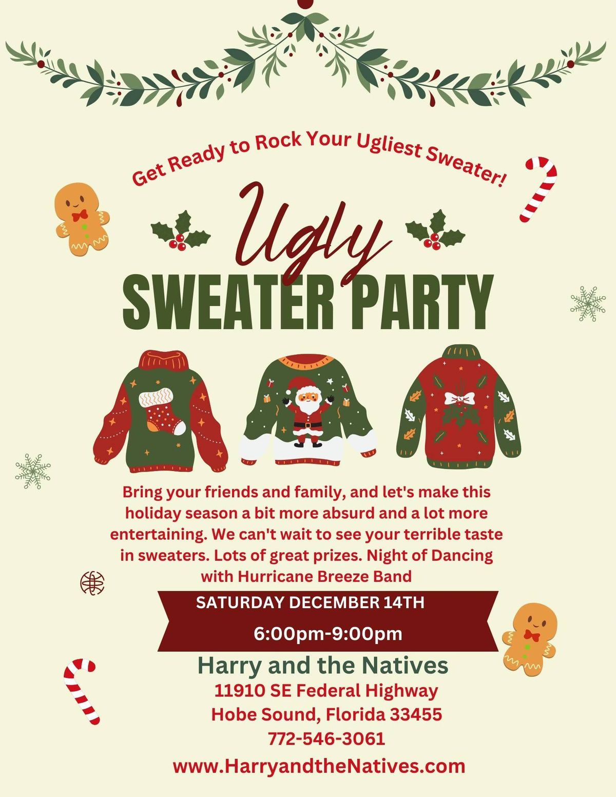 Ugly Sweater Party