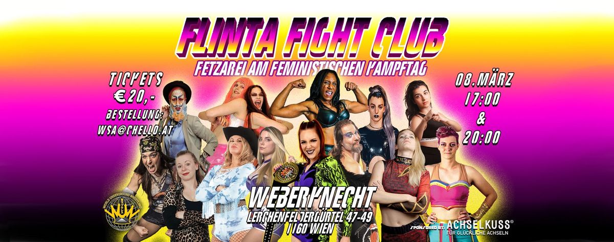 FLINTA Fightclub 2025 - 1 Abend - 2 Shows