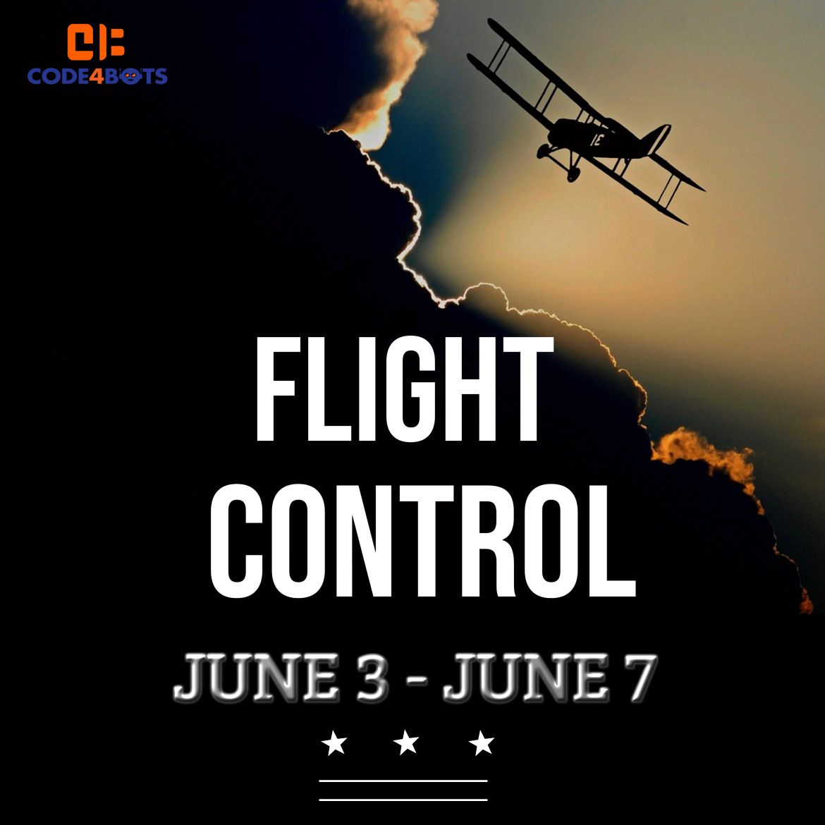 Code4Bots Flight Control Full-Day Summer Camp