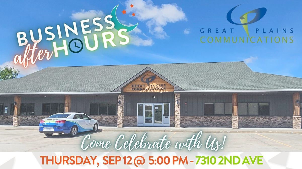 Business After Hours - Great Plains Communications