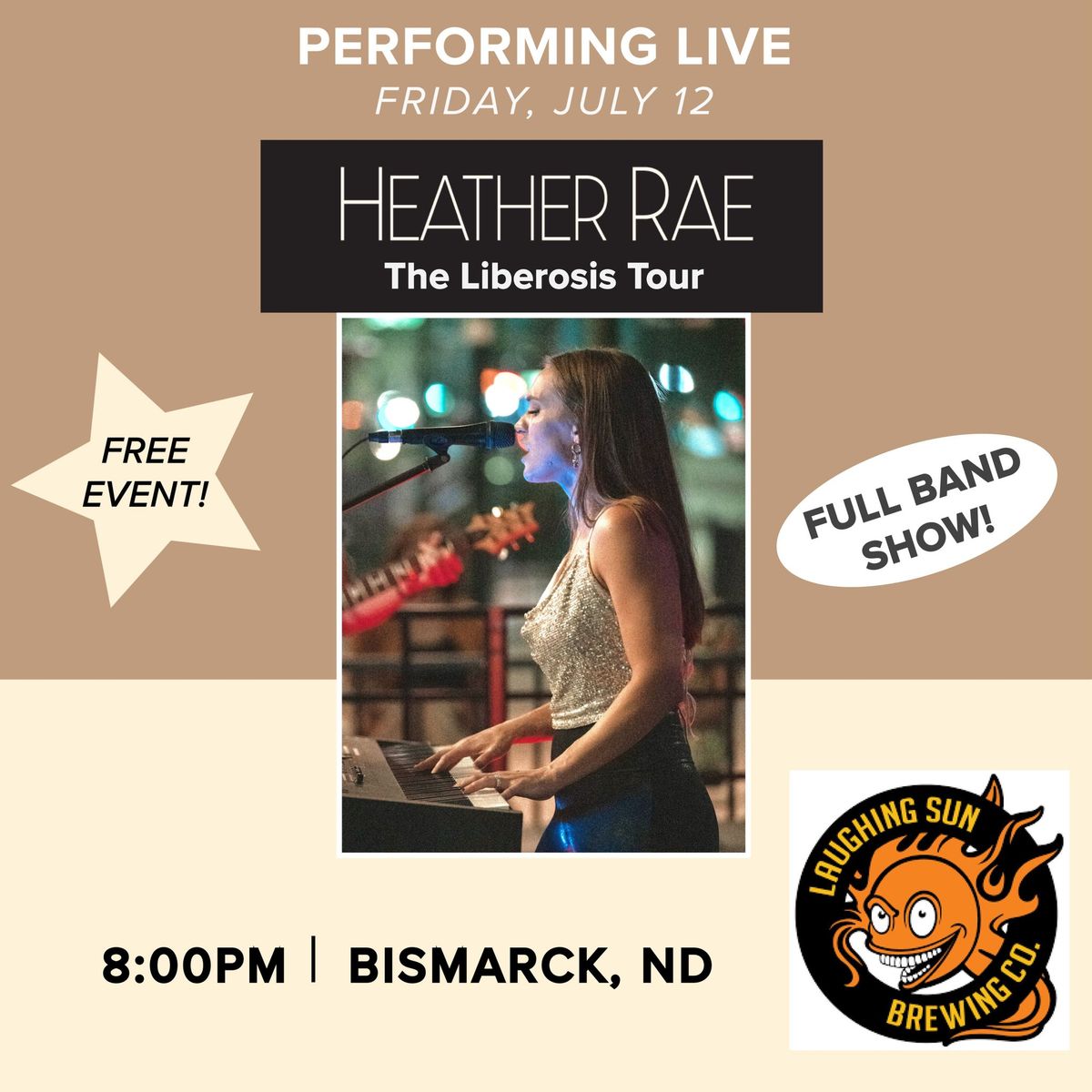 Singer\/Songwriter Heather Rae LIVE in Bismarck, ND