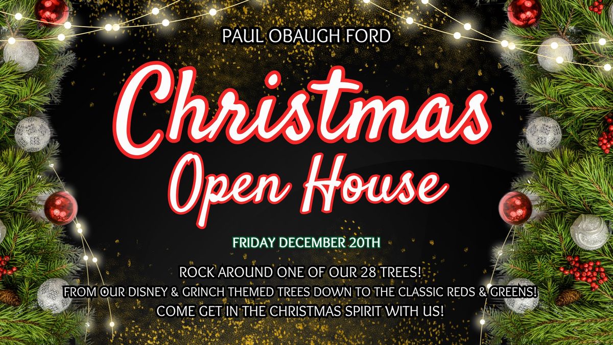 Paul Obaugh Ford's  "Christmas Light Tour Open House"