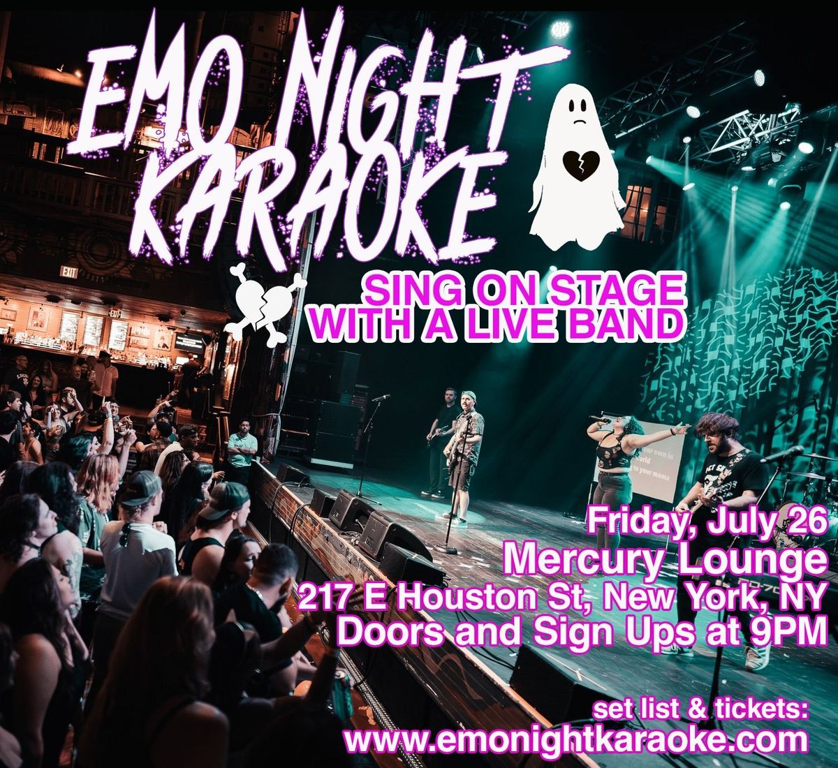 Emo Night Karaoke NYC 7\/26