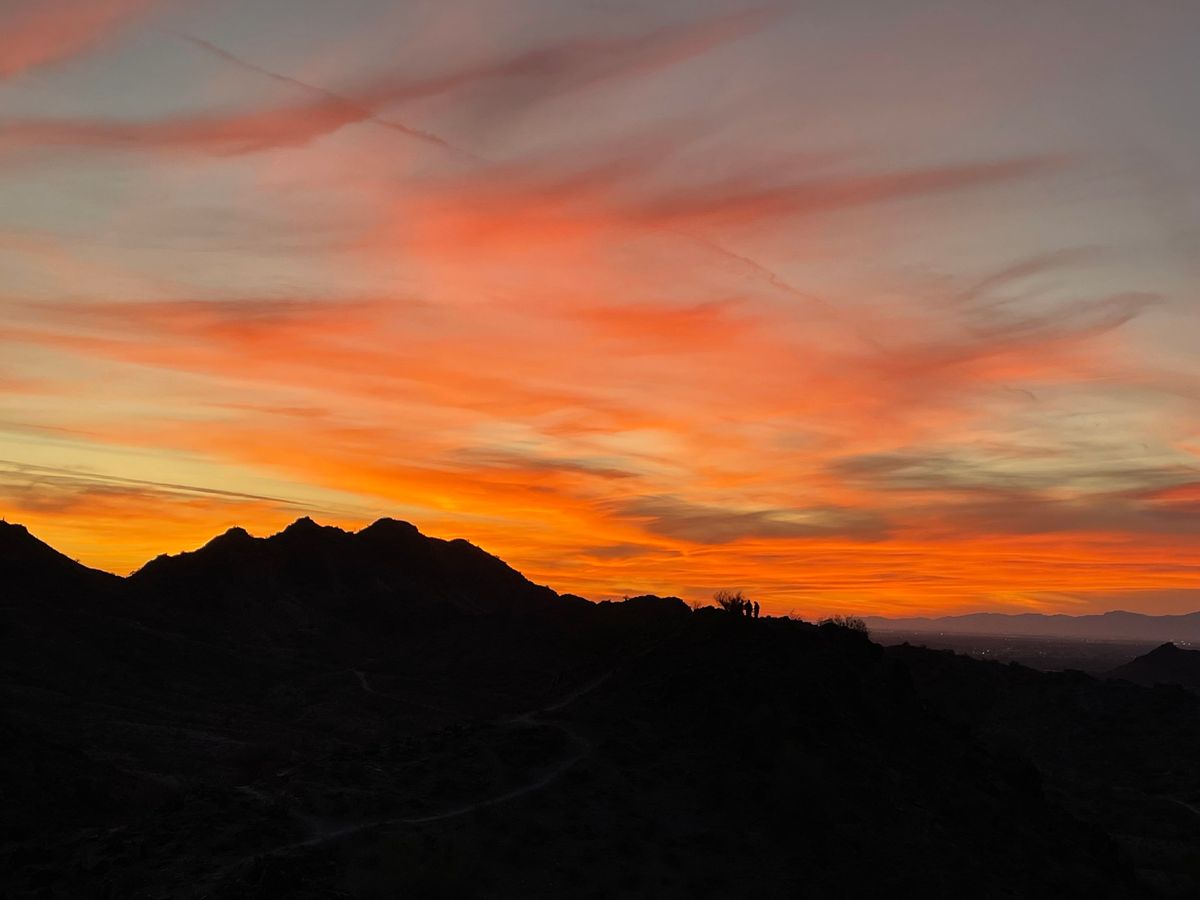 Sunset Hike in the Phoenix Mountain Preserve