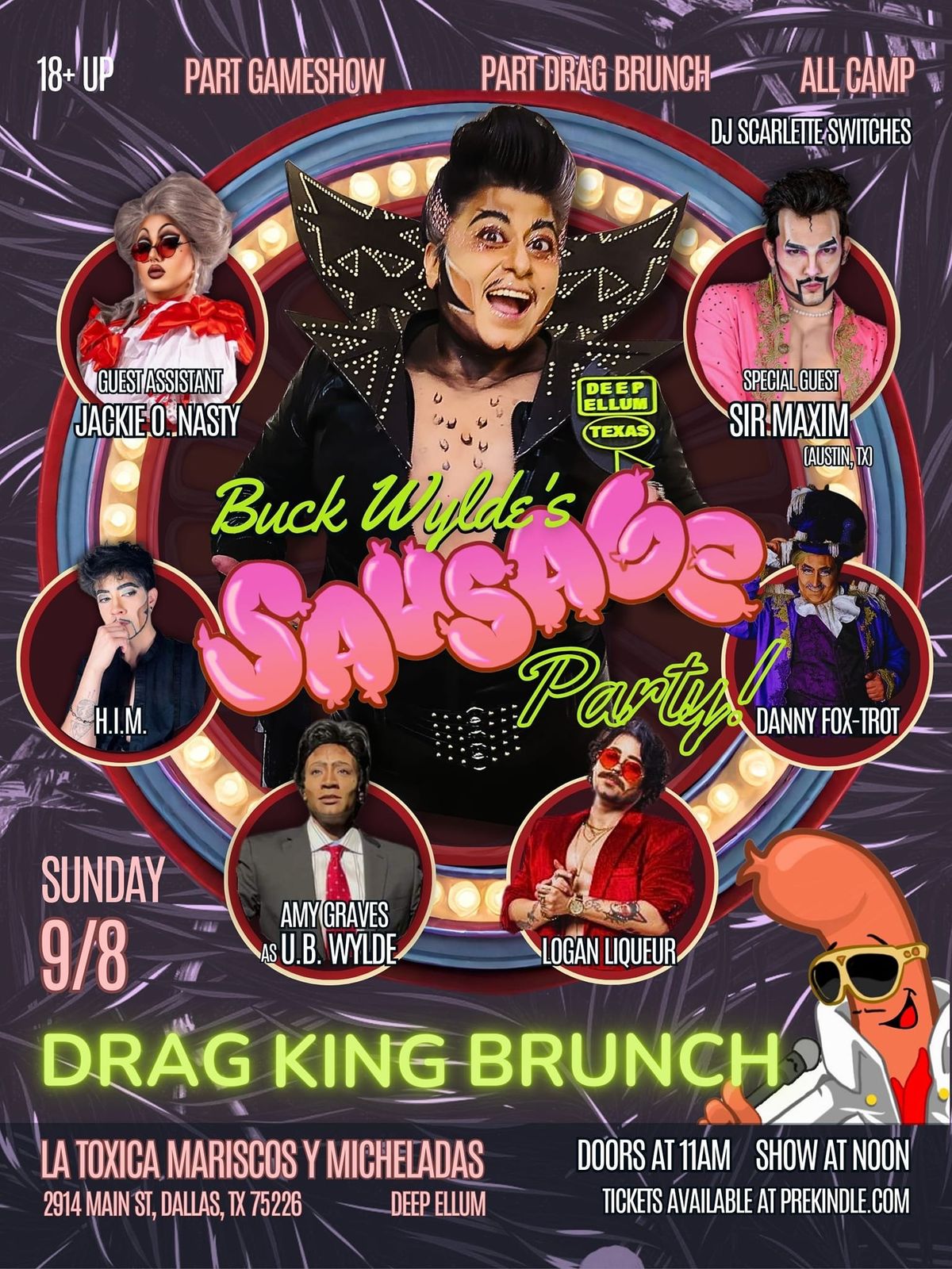 Buck Wylde's Sausage Party - Drag King Brunch