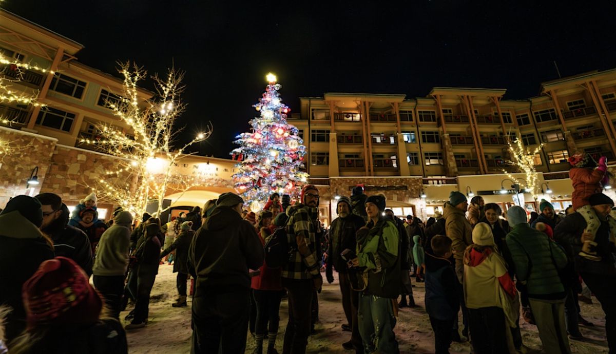 Canyons Village at Park City Mountain - Annual Tree Lighting & Fireworks