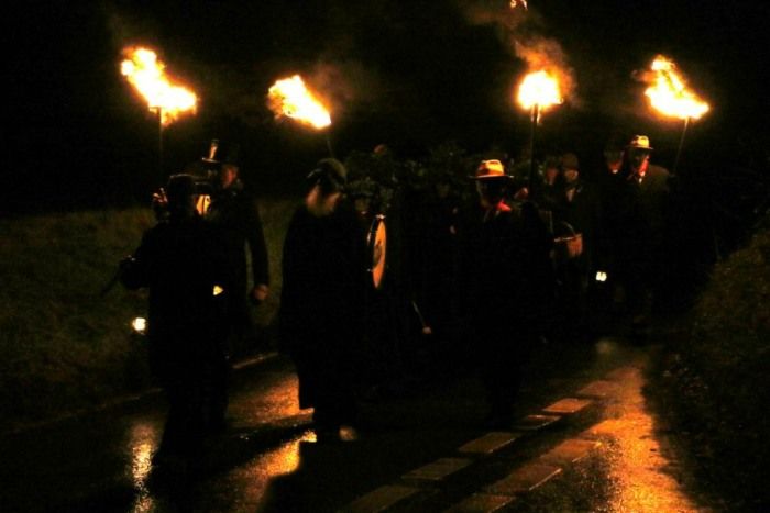 A village Wassail at The White Horse in Sweffling