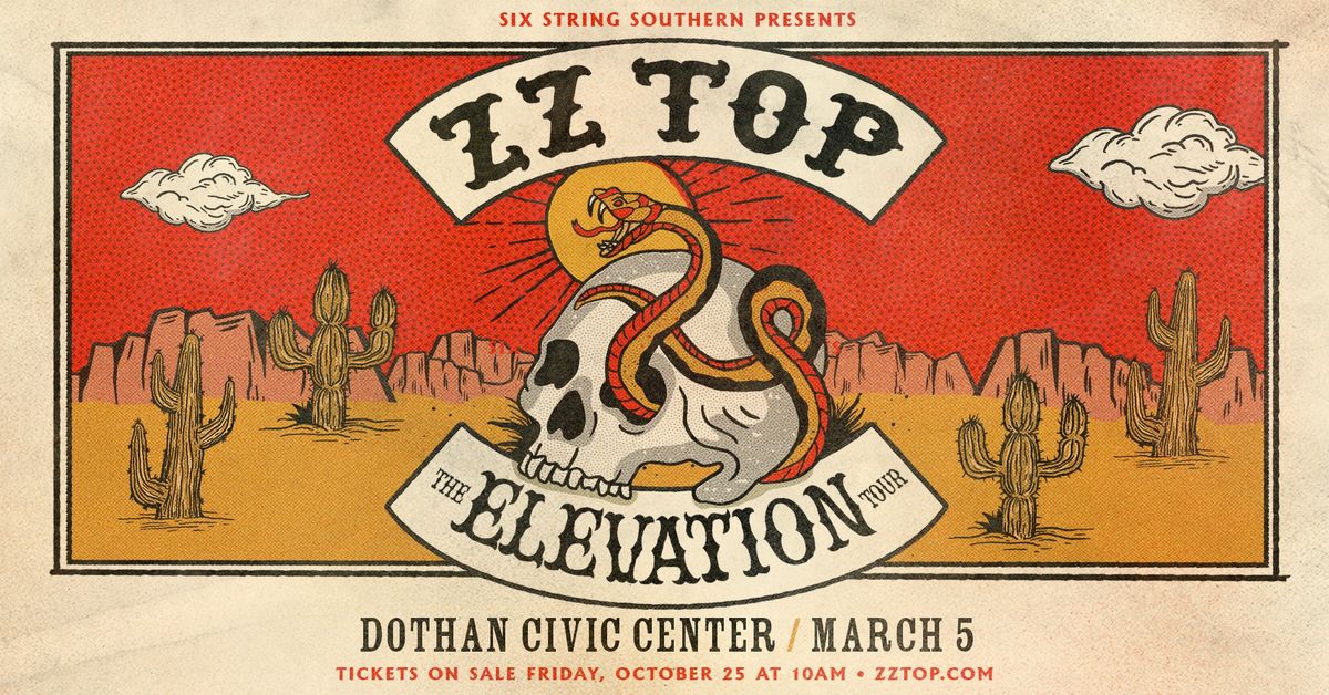 ZZ Top at Dothan Civic Center [Dothan, AL]