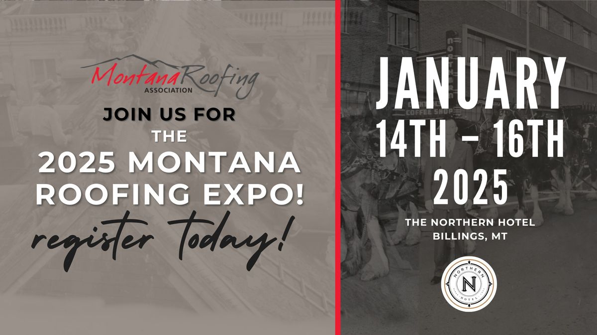 2025 Montana Roofing Expo