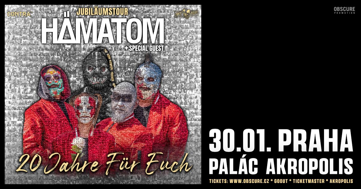 H\u00c4MATOM + Special Guest - Praha