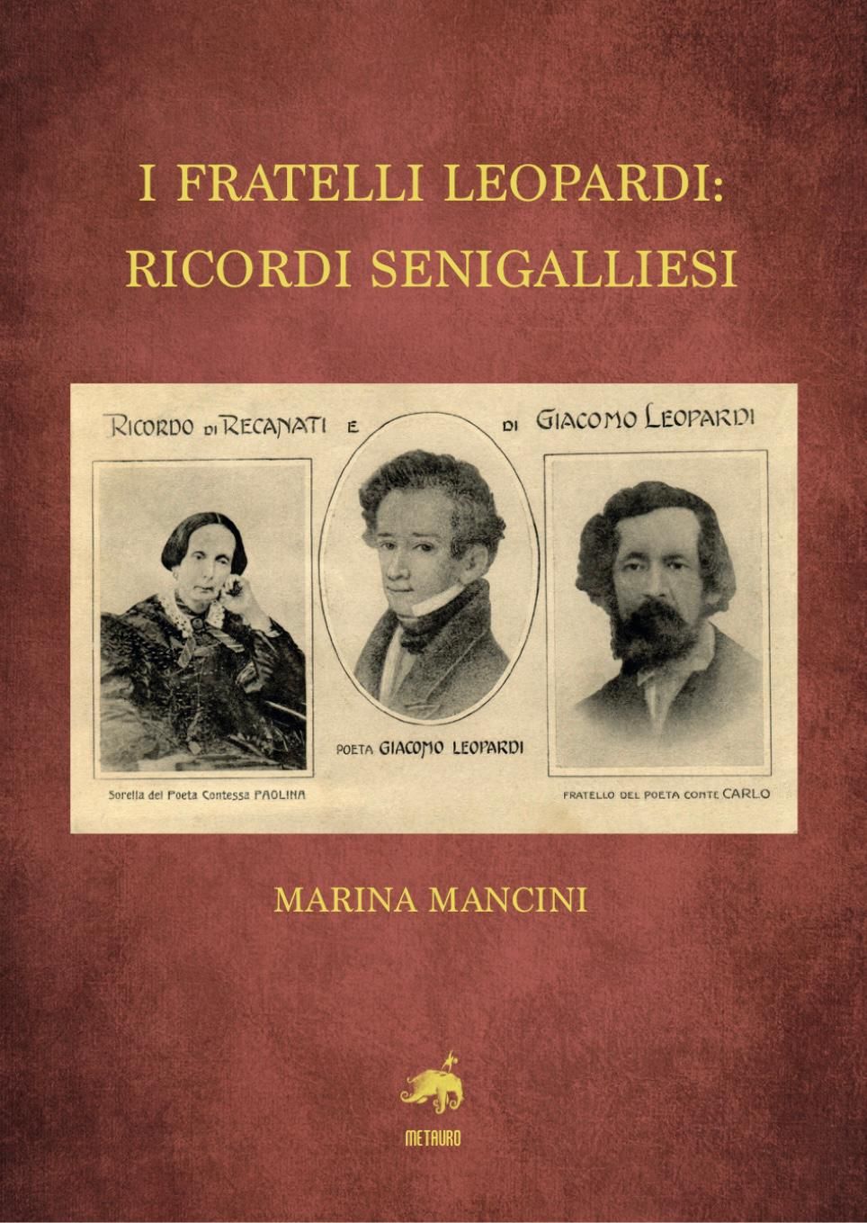 I conti Leopardi a Senigallia: luoghi e personaggi di una citt\u00e0 alla moda. Relatrice: Dott. Mancini