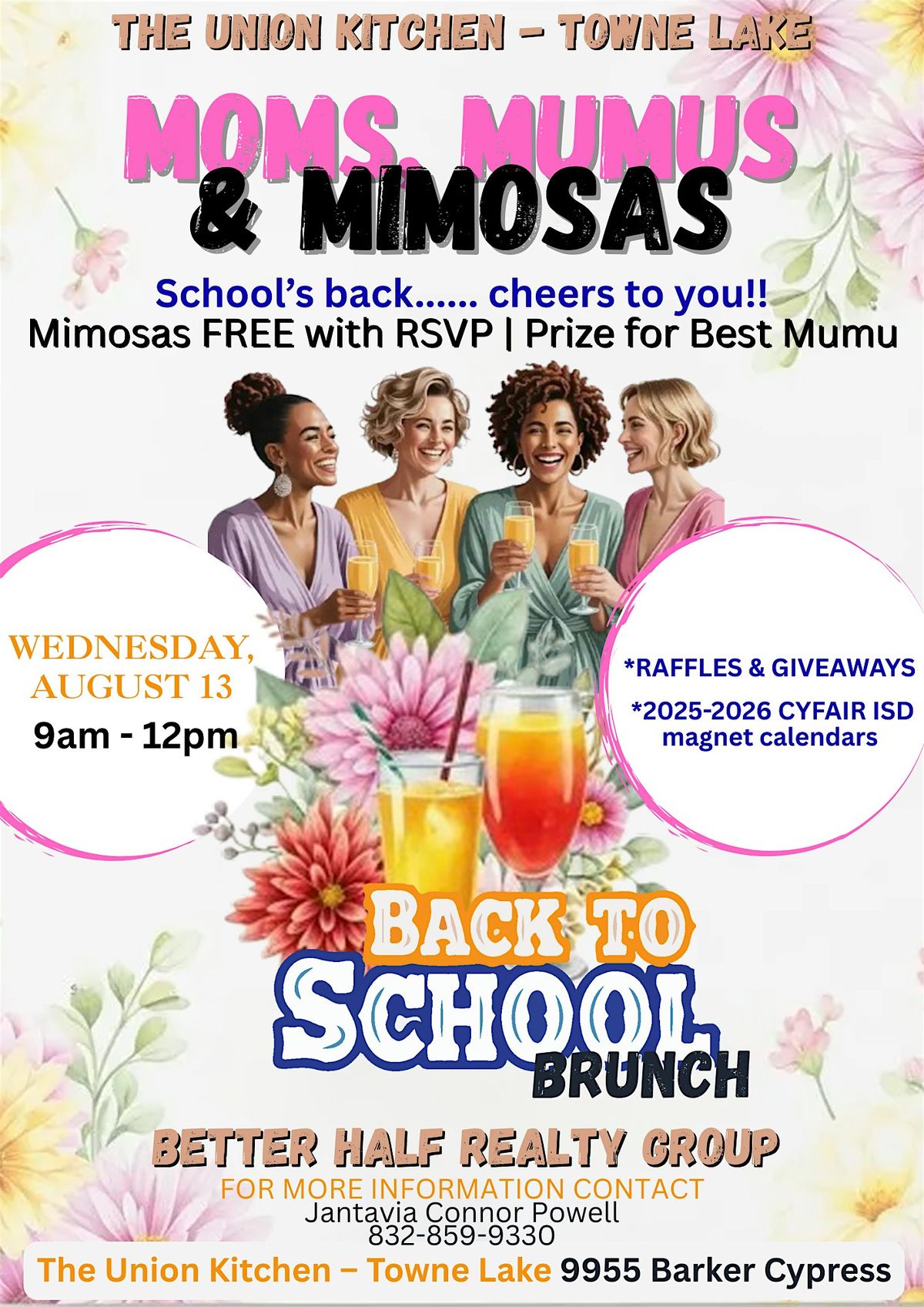 Network & Chill: Moms, Mumus & Mimosas Back-to-School Brunch